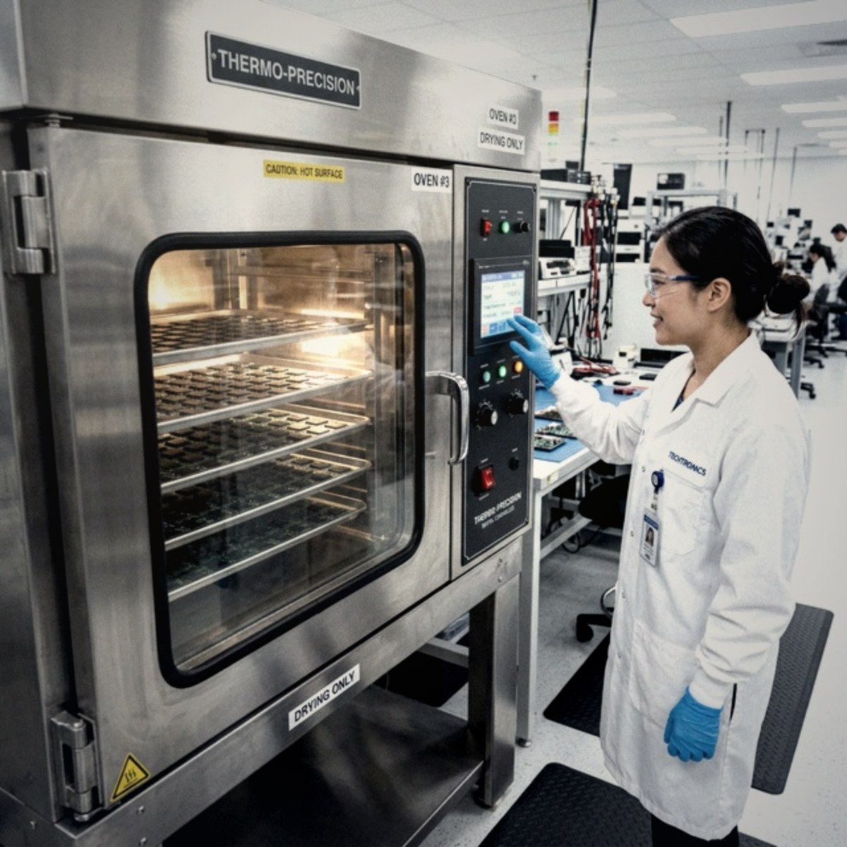 전문 기관 분석 장면